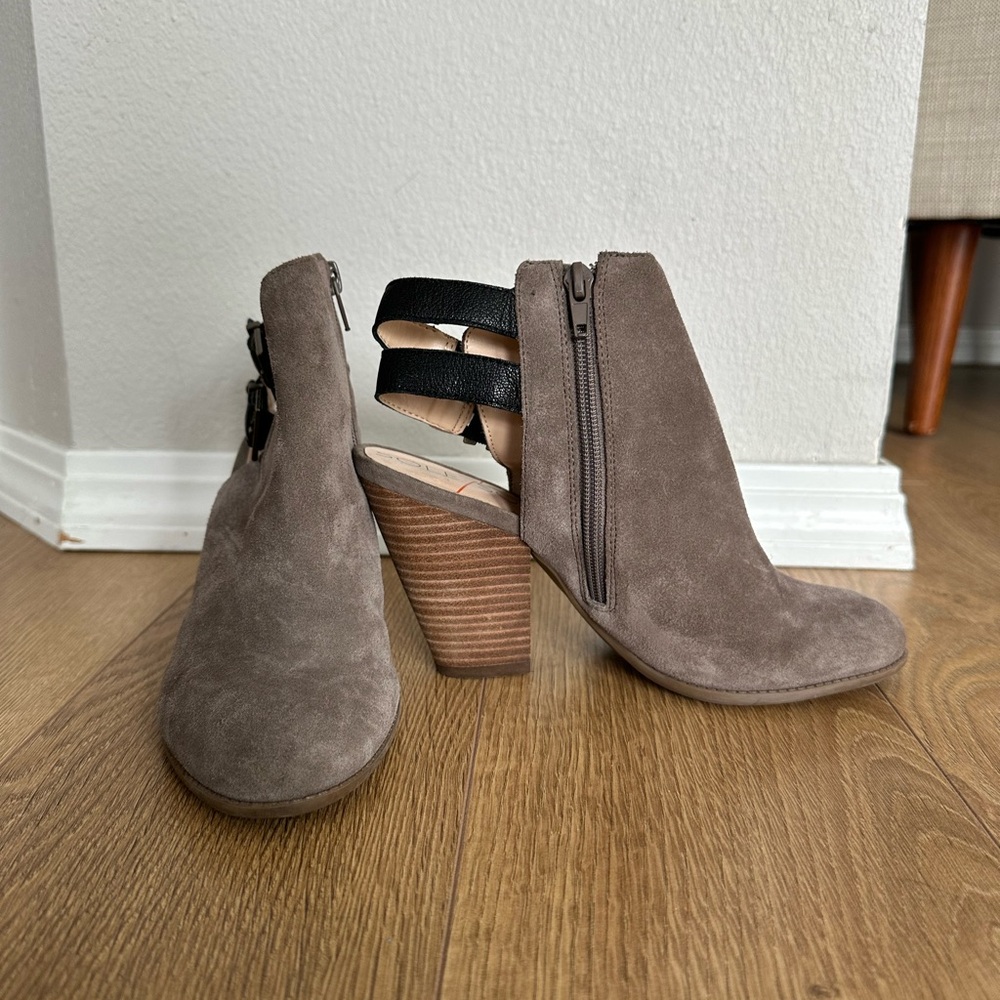 Sole Society heeled booties